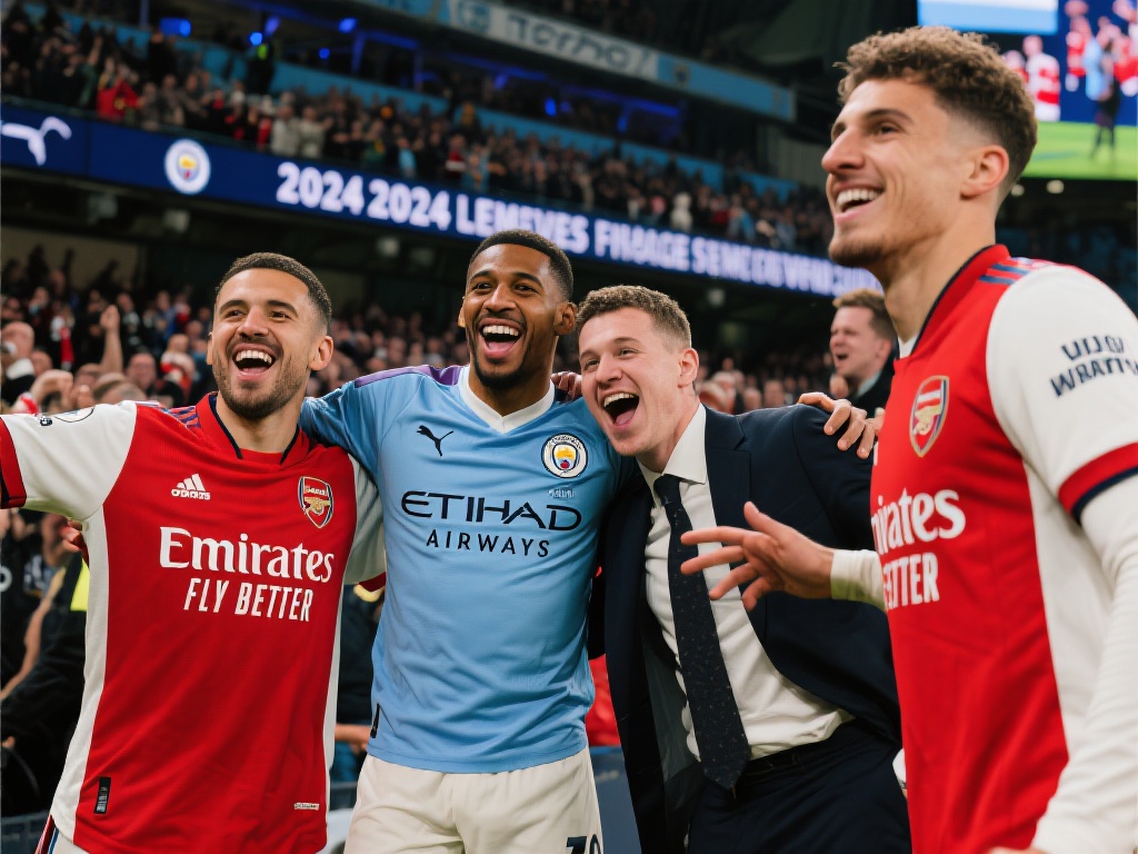 英超盛赞:2024年曼城与阿森纳联赛全胜创辉煌 曼城与阿森纳球迷在2024赛季显然可以用