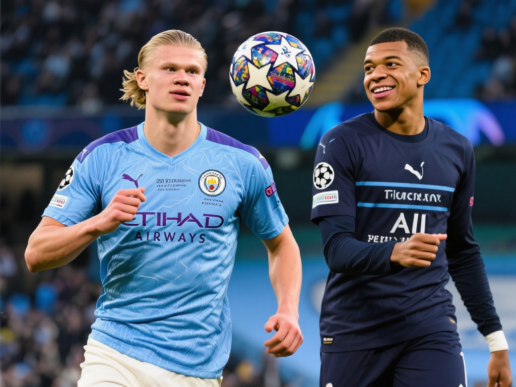 足坛中锋身价排名:哈兰德与姆巴佩8亿欧元领跑 在足球领域,球员身价往往与其表现、潜力和